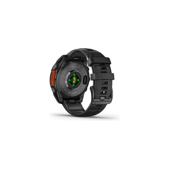 Garmin Fenix 8 47mm Reloj Inteligente GPS AMOLED 32GB Negro Hombre Mujer