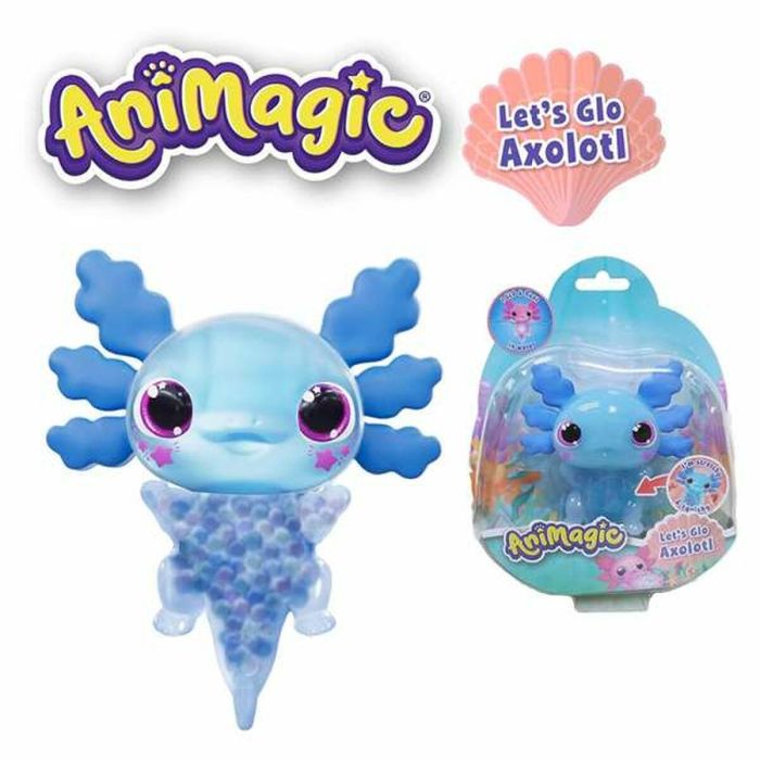 Peluche interactivo - GOLIATH - Animagic Axolotl Aquarium 5