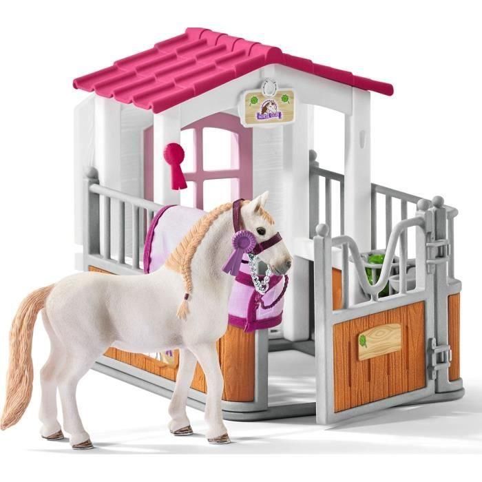 Schleich - Caja con yegua lusitaniana - 42368 - Horse Club Range 4