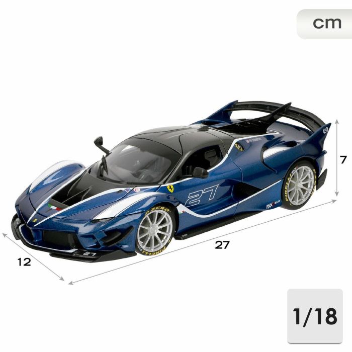 Coche Bburago Ferrari FXX K-EVO #27 BL 1:18 3 Coche Bburago Ferrari FXX K-EVO #27 BL 1:18 3