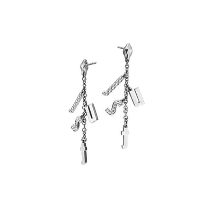 Pendientes Mujer Just Cavalli JCER00300100 Plateado Pendientes Mujer Just Cavalli JCER00300100 Plateado