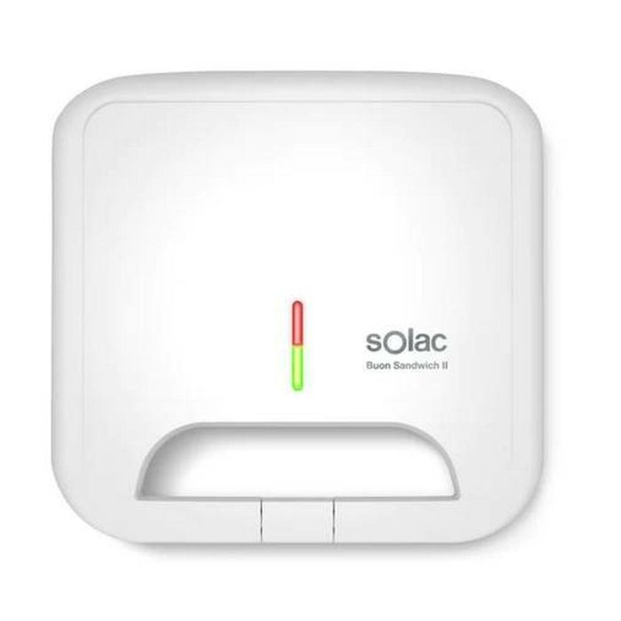 Sandwichera Solac SD5054 Blanco 750 W Sandwichera Solac SD5054 Blanco 750 W
