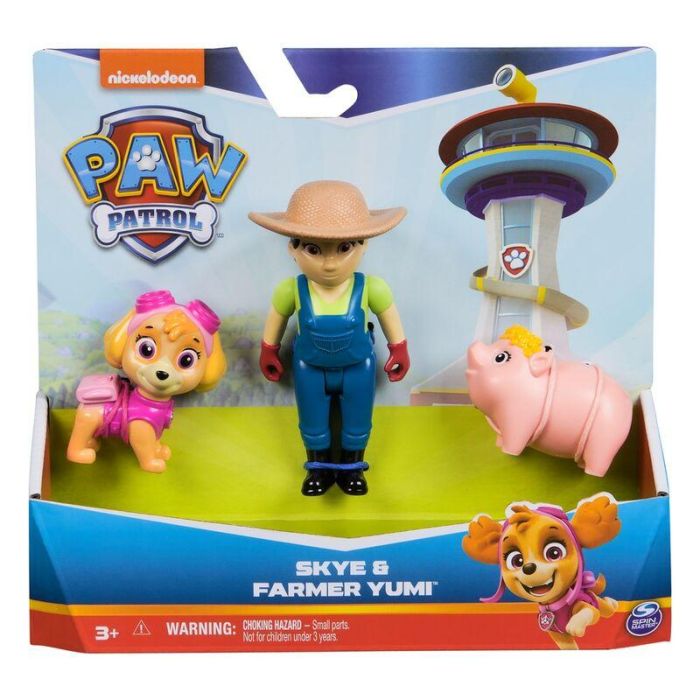 Blister figuras Skye Hero Pup Patrulla Canina Paw Patrol