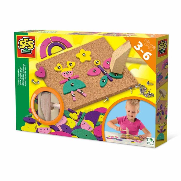 Ses Creative SES8710341009274 Juego Trendy Tap Tap: Kit de creación con colores brillantes y nuevas formas para desarrollar la imaginación. Ses Creative SES8710341009274 Juego Trendy Tap Tap: Kit de creación con colores brillantes y nuevas formas para desarrollar la imaginación.