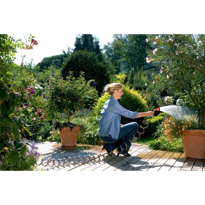 Gardena 4647-20 Kit Manguera de Riego 10 m con Accesorios y Pistola 1 Gardena 4647-20 Kit Manguera de Riego 10 m con Accesorios y Pistola 1