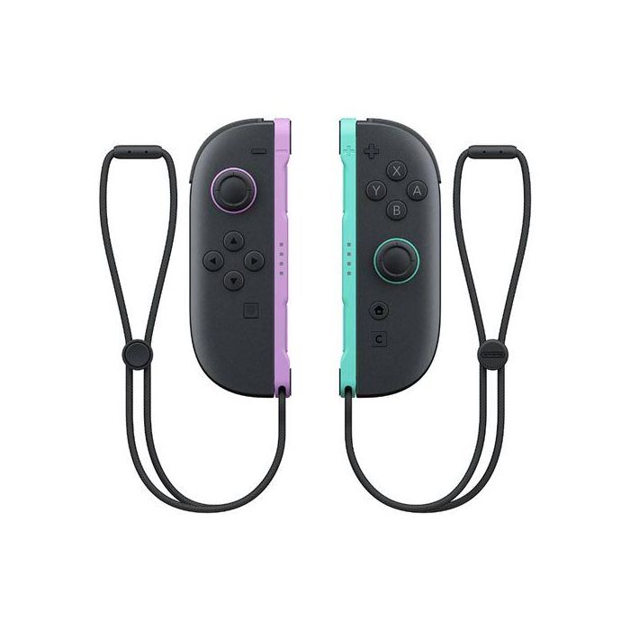 Nintendo Switch 2 Joy-Con 2 Mando Izquierdo y Derecho Púrpura y Verde Claro, HD Rumble 2, Bluetooth, Botón C, Gamepad 1 Nintendo Switch 2 Joy-Con 2 Mando Izquierdo y Derecho Púrpura y Verde Claro, HD Rumble 2, Bluetooth, Botón C, Gamepad 1