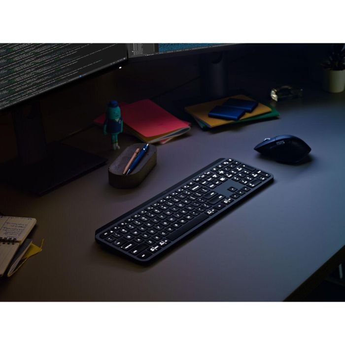 Logitech MX Keys Teclado Inalámbrico con Teclas Perfectas y Retroiluminación Inteligente para Empresa 2