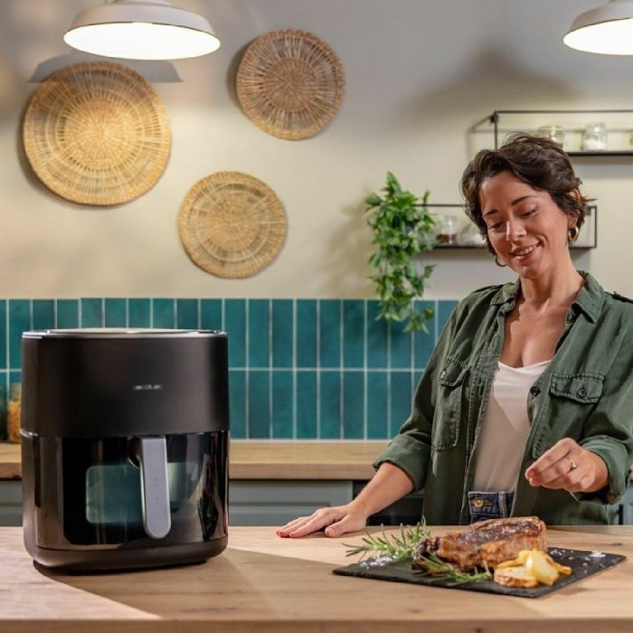 Cecotec Cecofry&Grill Duoheat 6500 Sencillo 6,5 L Independiente 2200 W Freidora de aire caliente Negro 1 Cecotec Cecofry&Grill Duoheat 6500 Sencillo 6,5 L Independiente 2200 W Freidora de aire caliente Negro 1