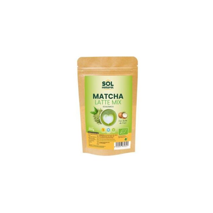 Matcha Latte Mix Con Leche De Coco 200Gr. Bio Sg Matcha Latte Mix Con Leche De Coco 200Gr. Bio Sg