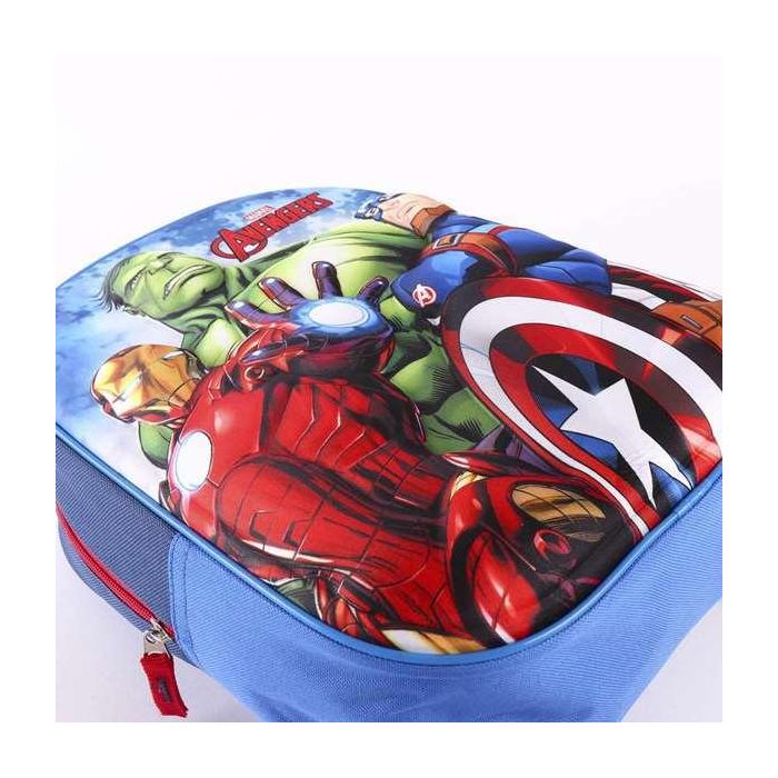 Mochila Escolar The Avengers Azul (25 x 31 x 10 cm) 4