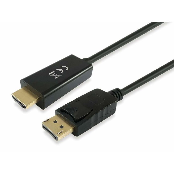 EQUIP CABLE DISPLAYPORT A HDMI 2M 9 EQUIP CABLE DISPLAYPORT A HDMI 2M 9
