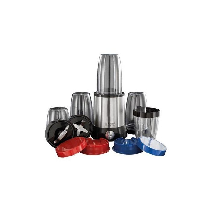 Russell Hobbs 23180-56 Extractor de Nutrientes NutriBoost 700W Acero Cepillado, 2 Cuchillas y Jarras 700/350ml 10 Russell Hobbs 23180-56 Extractor de Nutrientes NutriBoost 700W Acero Cepillado, 2 Cuchillas y Jarras 700/350ml 10