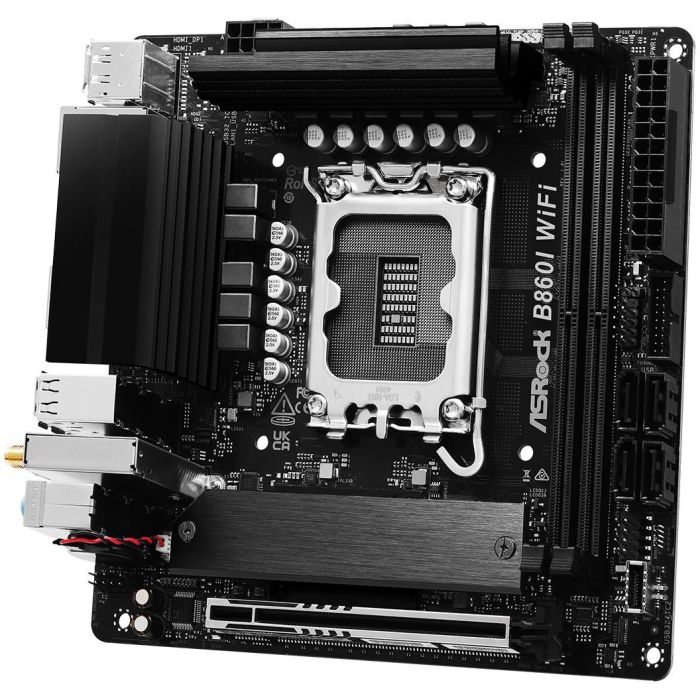 ASRock B860I WiFi 1851 mITX Placa Base con HDMI/DP y DDR5 4 ASRock B860I WiFi 1851 mITX Placa Base con HDMI/DP y DDR5 4