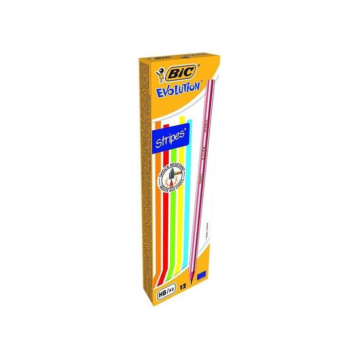 Lapiz De Grafito Bic Evolution 646 Hb (Set de 12)