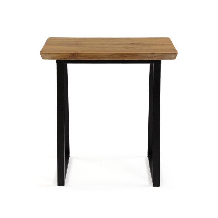 Versa Mesa de Entrada 40x75x70 cm, Madera MDF y Metal