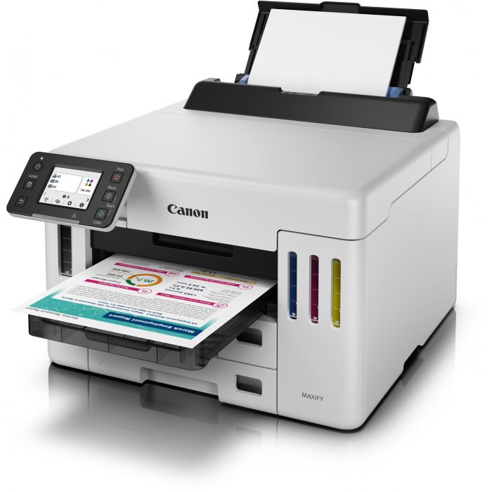 Canon Impresora Maxify GX5550 Megatank, Inyección de Tinta, Wi-Fi, Pantalla Táctil, Impresión A4, Hasta 600 Hojas 2 Canon Impresora Maxify GX5550 Megatank, Inyección de Tinta, Wi-Fi, Pantalla Táctil, Impresión A4, Hasta 600 Hojas 2