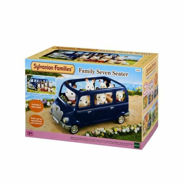 Sylvanian Families 5274 Transportador de 7 Plazas para Figuras, Asientos Extraíbles, Puertas y Maletero Abatibles, Incluye Mapas 2 Sylvanian Families 5274 Transportador de 7 Plazas para Figuras, Asientos Extraíbles, Puertas y Maletero Abatibles, Incluye Mapas 2