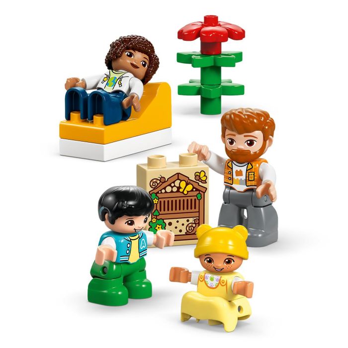 Lego Duplo Casa Familiar Moderna 3 En 1 10470 Juguete de Construcción para Bebés y Niños Pequeños 5