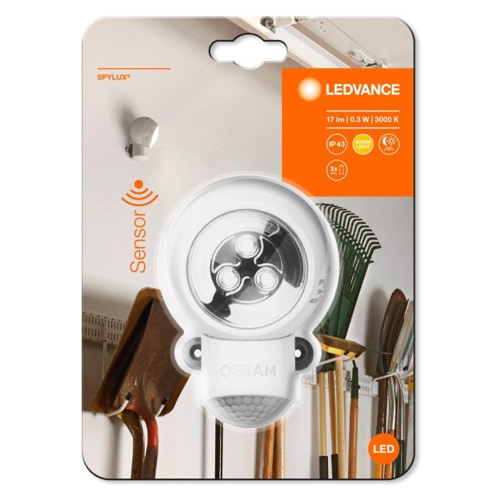 [LVE-4058075227835] Foco Spot LED LEDVANCE 0,3WW 17Lm 3000K 115 ° Sensor IP43 1