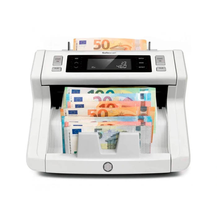 Safescan 2265 Contadora de Valor de Billetes Euro y Libras, Cuenta 1.200 Billetes/minuto, Verifica 5 Características de Seguridad 1