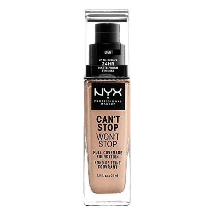 Base de Maquillaje Fluida Can't Stop Won't Stop NYX (30 ml) (30 ml) 21 Base de Maquillaje Fluida Can't Stop Won't Stop NYX (30 ml) (30 ml) 21