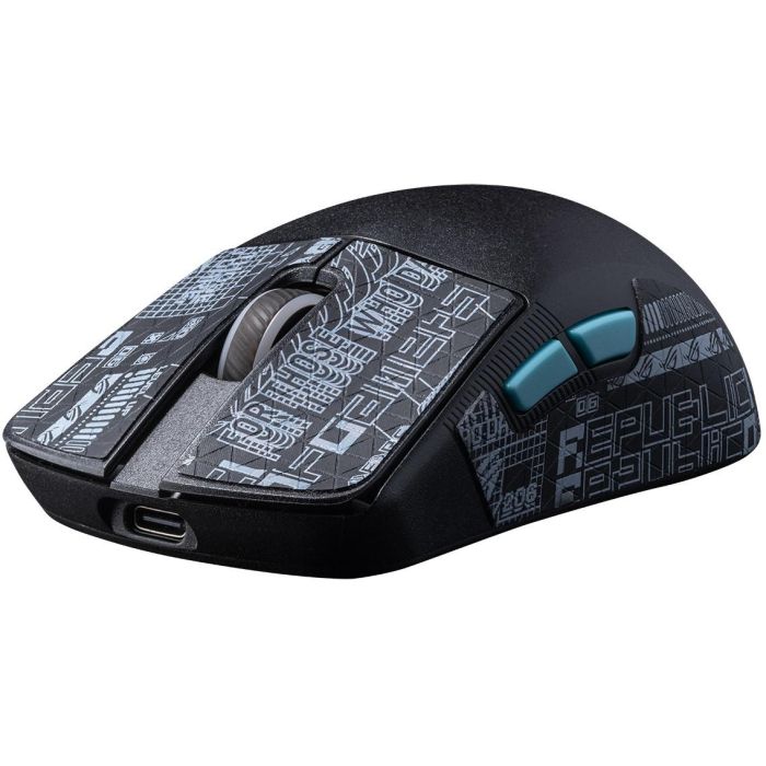 ASUS ROG Harpe Ace Aim Lab Edition Ratón Gaming Inalámbrico Óptico 36000 DPI Negro Ambidextro 9