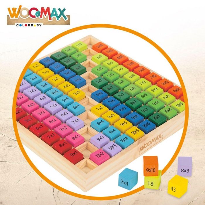 Juego de habilidad Woomax 101 Piezas 19 x 2 x 19 cm (6 Unidades) 5 Juego de habilidad Woomax 101 Piezas 19 x 2 x 19 cm (6 Unidades) 5