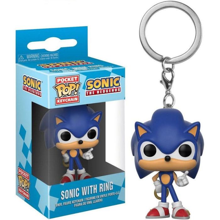 FUNKO Llavero Pocket POP Sonic with Ring
