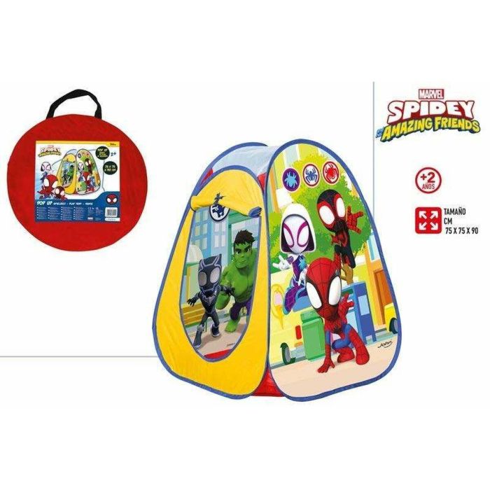 Tienda pop up spidey & friends 75x75x90 cm 1