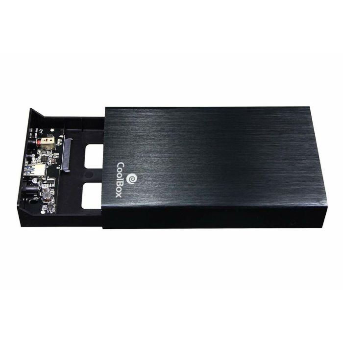 Carcasa para Disco Duro CoolBox COO-SCA-3533-B 3,5" 14