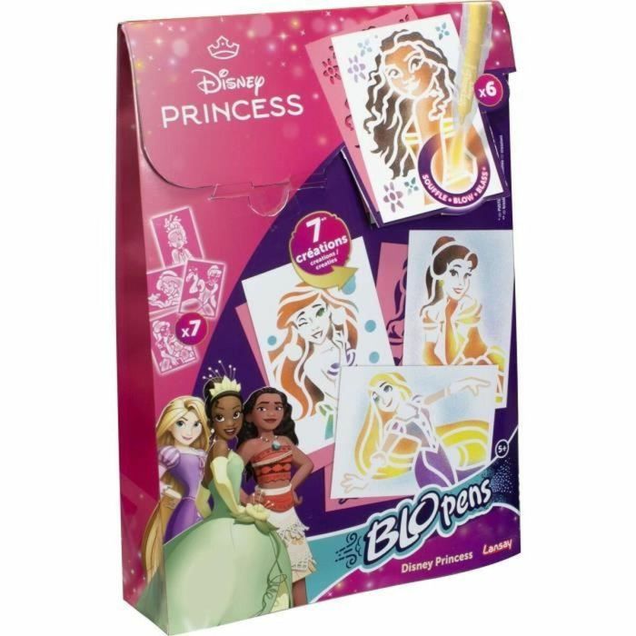 Lansay LAN3181860245019 Blopens Princesas Disney con 7 plantillas para niños a partir de 5 años 1 Lansay LAN3181860245019 Blopens Princesas Disney con 7 plantillas para niños a partir de 5 años 1