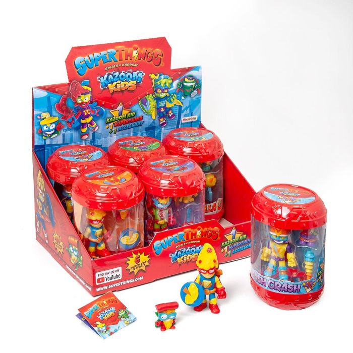 Magic Box Expositor 6 Superthings Kazoom Kids Pst8D066In00 | Licencia Superthings 1