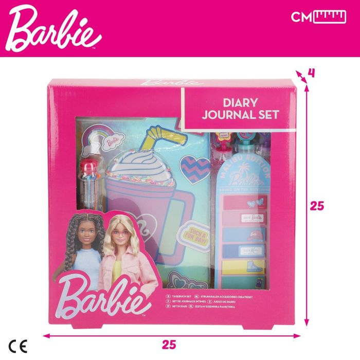 Diario con Accesorios Barbie 15 x 1 x 20 cm Multicolor 1