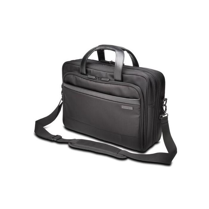 Kensington Contour 2.0 Business Maletín para Portátil 15.6 pulgadas Negro Ergonómico, con Bolsillo de Seguridad RFID y Cremallera Antipunzadas