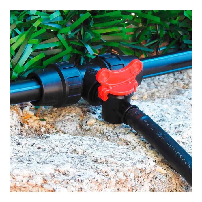 Blue Bird-Altadex Pack de 2 Válvulas de Tubo Polipropileno 16mm a Rosca 1/2" para Riego 1