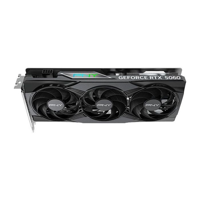 PNY GeForce RTX 5060 8GB GDDR7 Triple Fan ARGB OC Tarjeta Gráfica 4