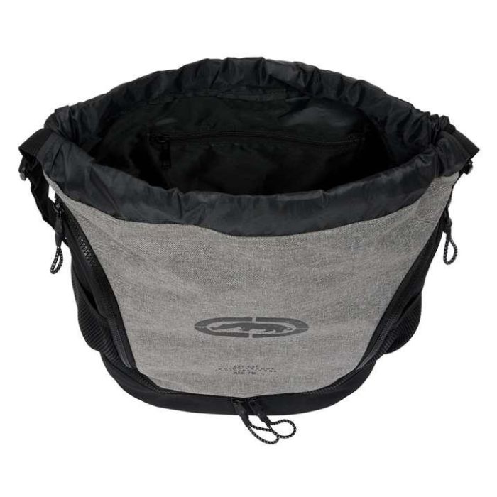 Mochila Saco Infantil Eckō Unltd. Rhino Negro Gris 35 x 40 x 1 cm 2 Mochila Saco Infantil Eckō Unltd. Rhino Negro Gris 35 x 40 x 1 cm 2
