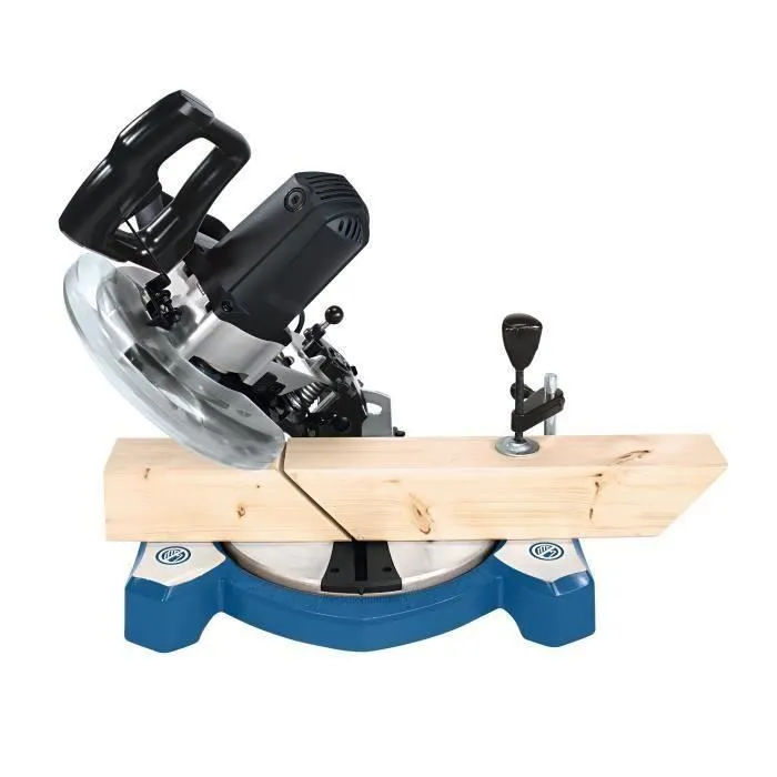 Scheppach Sierra Ingletadora HM80L 1500W 210 mm Radial Aluminio Fundido Láser 3