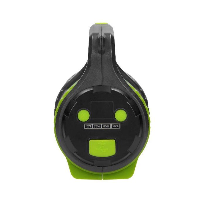 ORNO LT-3 Linterna LED 10W Recargable de 1000 Lúmenes con Power Bank y Luz de Emergencia Batería 4000mAh