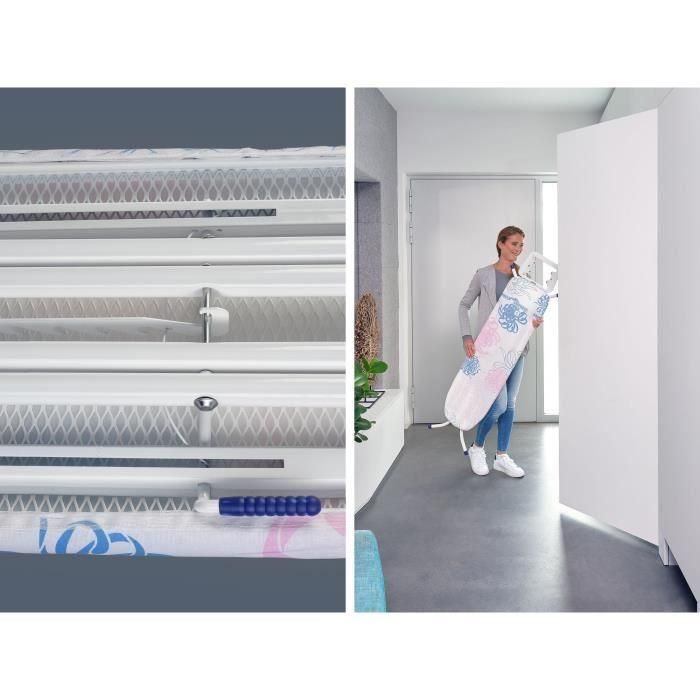 Leifheit Tabla de Planchar Fashion S 110x30cm, Superficie Metal Expandido, Soporte Fijo, Altura Ajustable 75-88cm 3 Leifheit Tabla de Planchar Fashion S 110x30cm, Superficie Metal Expandido, Soporte Fijo, Altura Ajustable 75-88cm 3