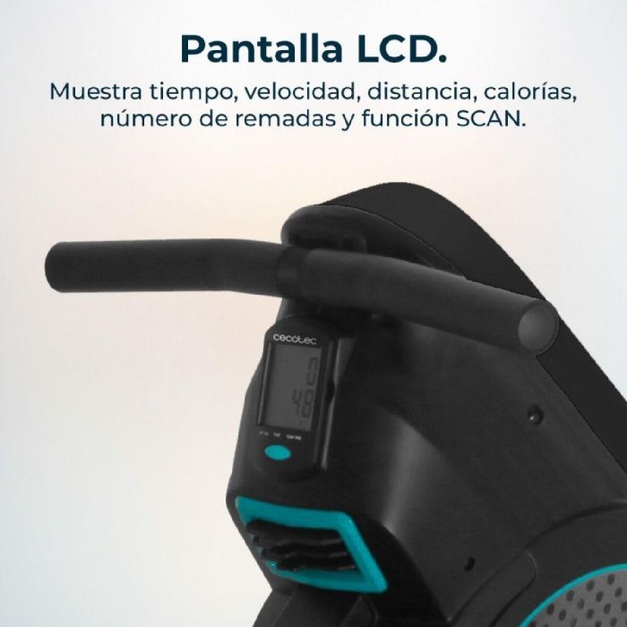 Máquina de Remo Cecotec Drumfit Rower Eolo Magno 3