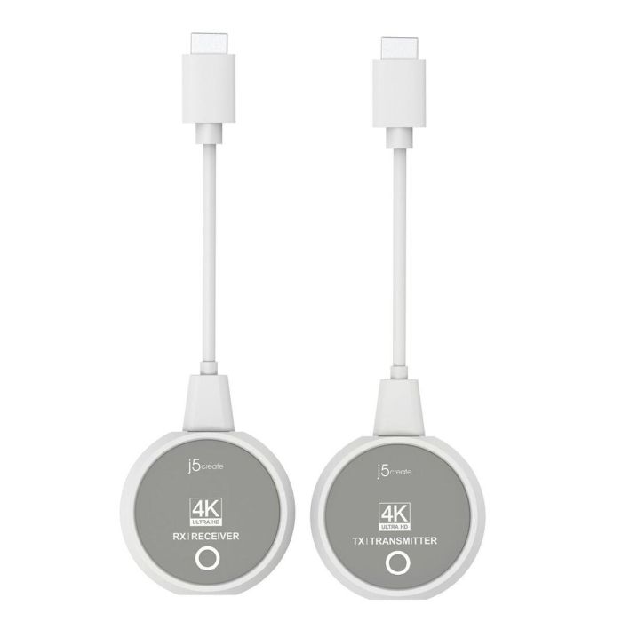 Adaptador HDMI j5create JVAW75-N Blanco Gris 5