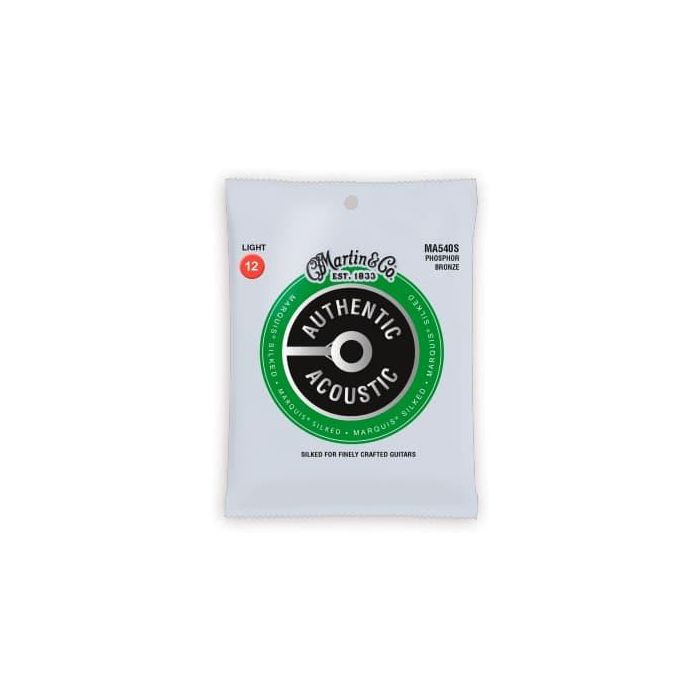 Juego Acústica Authentic Silked Phosphor Bronze 92/8 Light 12-54