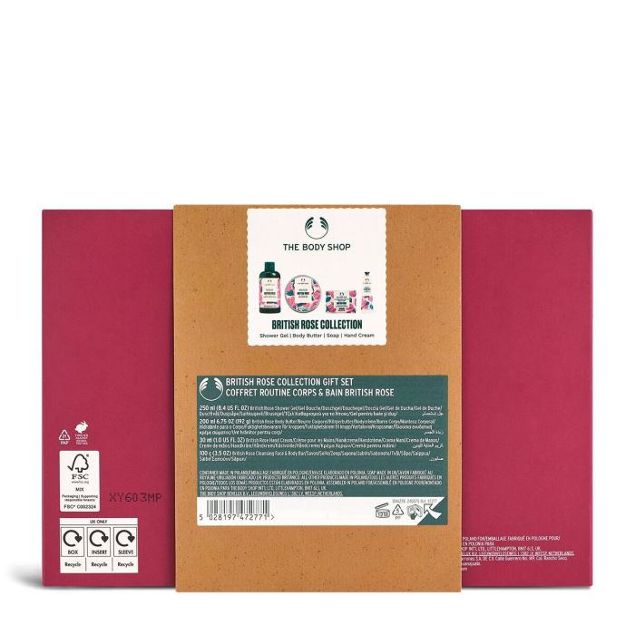 Set de higiene The Body Shop BRITISH ROSE 1