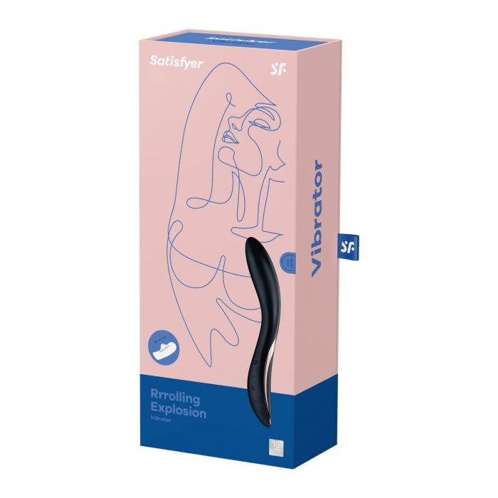 Satisfyer Rrolling explosion vibrador punto g negro negro 1 Satisfyer Rrolling explosion vibrador punto g negro negro 1