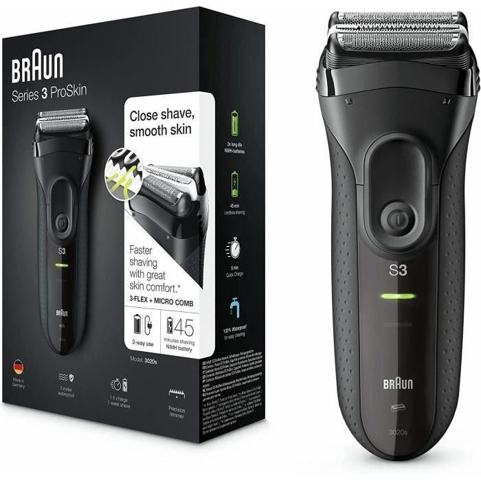 Máquina de Afeitar Braun 3020 Black Máquina de Afeitar Braun 3020 Black