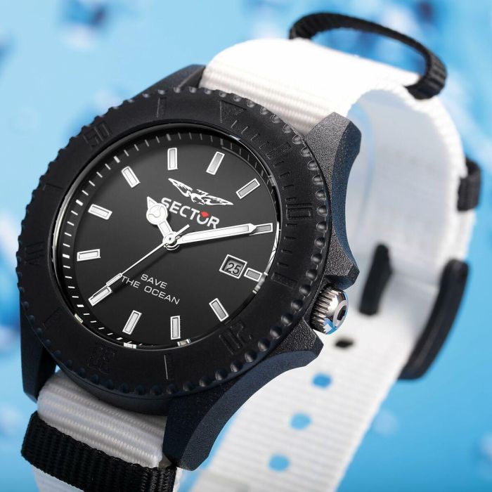 Reloj Hombre Sector SAVE THE OCEAN (Ø 43 mm) 3 Reloj Hombre Sector SAVE THE OCEAN (Ø 43 mm) 3