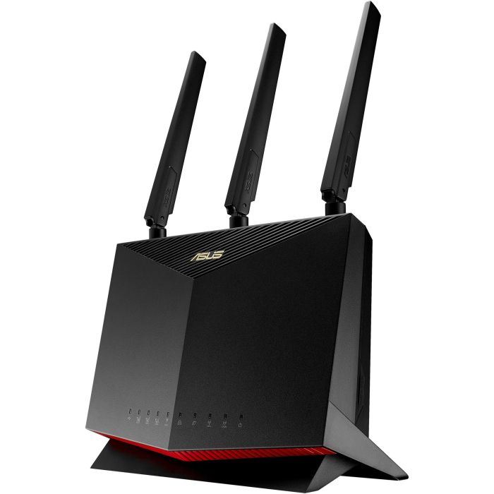 ASUS Router Inalámbrico 4G-AC86U, Wi-Fi 5 (802.11ac) Doble Banda (2.4 GHz / 5 GHz), 4G LTE, Negro