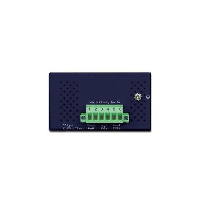 Planet Switch industrial 4 puertos PoE Gigabit 10/100/1000T 802.3at + 1 10/100/1000T + 1 SFP 100/1000X 1 Planet Switch industrial 4 puertos PoE Gigabit 10/100/1000T 802.3at + 1 10/100/1000T + 1 SFP 100/1000X 1