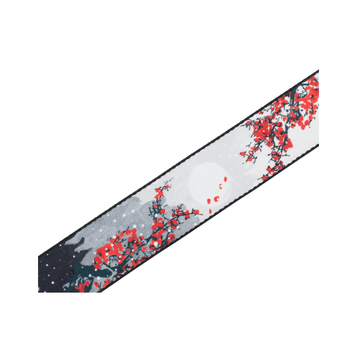 Correa Levy'S Poliéster Nature Series 2" - Flores De Cerezo Y Nieve Levys 2